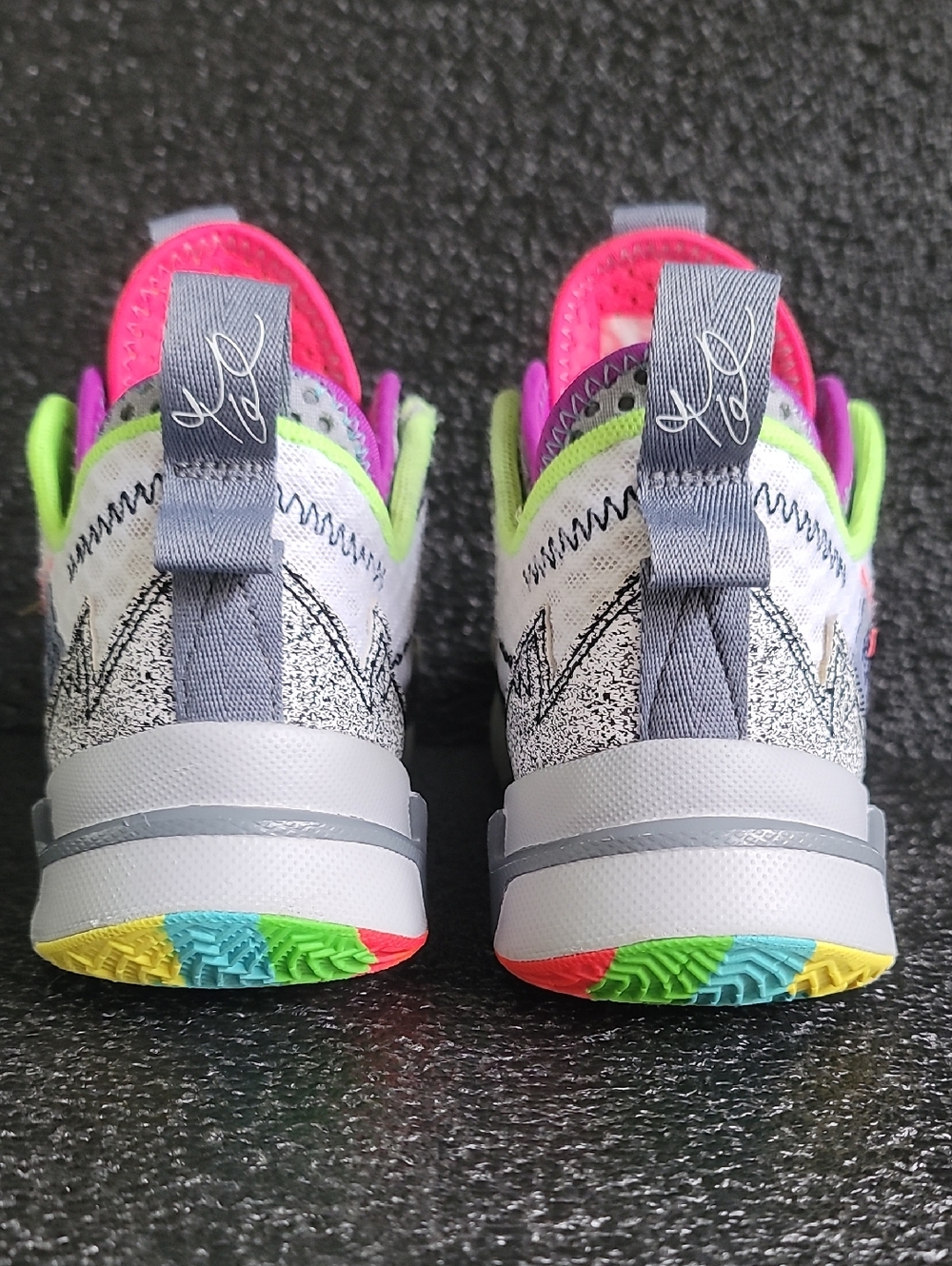 Nike Air Jordan 'Why Not' ZerO.3 Wmns 7.5 "Pink/Grey Fast Shipping - Picture 4 of 15